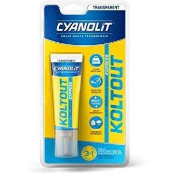 Cyanolit 33300158 Gel adhésif transparent – pack blister 50 ml