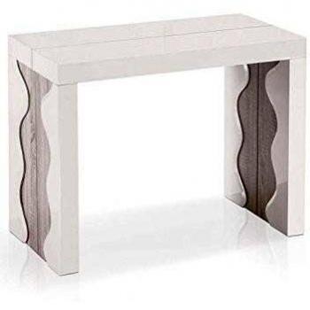Table Extensible 100 x 50/100/150/200 cm Chêne Clair