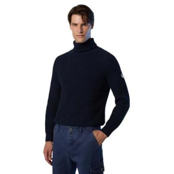 NORTH SAWS 5GG HIGH NECK SWEATER – NAVY BLUE MENS