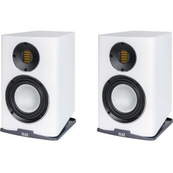 Elac Carina BS 243.4 Weiß 2-Wege Bassreflex Regallautsprecher mit JET-Hochtöner (Paar)