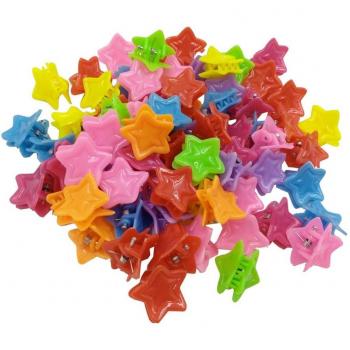 Assorted Color Butterfly Hair Clips