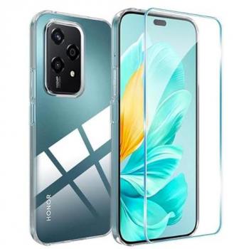 Coque Étanche Silicone Gel + Verre Trempé Transparent – Honor 200 Lite 5G