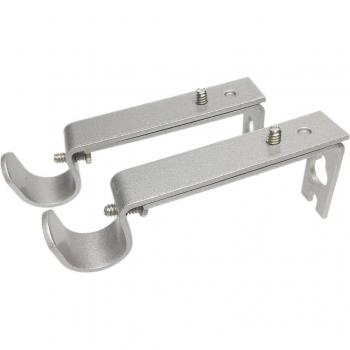 Drapery Pole Holder Wall Mount Hooks 2 Piece 19.05mm