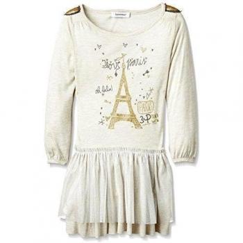 Vestido Niñas 3 Pommes PRINCESA SALVAJE Crème(Or) 4 años