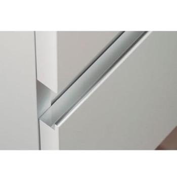 Poignée Grada 797 mm en aluminium