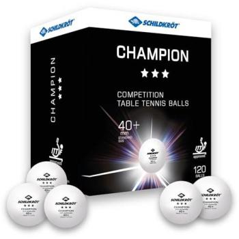 Pelotes de Table Donic Champion Poly 40+ 3★ Blanc