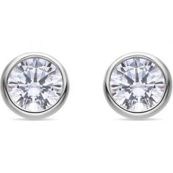 Joyas Luxenter Pendientes de Circonita Brillante y Plata de Ley 925 acabados en rodio