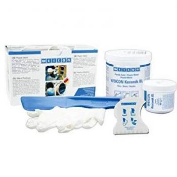 WEICON Plastik-Stahl 0,5 kg Keramik BL, 10400005
