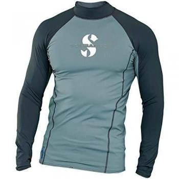 Scubapro Maglietta A Maniche Lunghe UPF 80 T Flex Uomo Grigio S