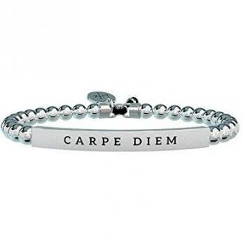 Bracciale KIDULT Carpe Diem in acciaio