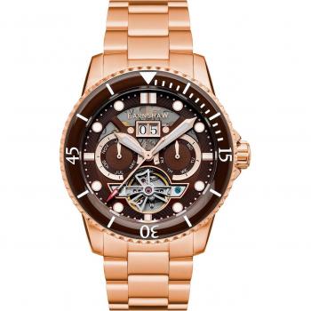Thomas Earnshaw ES-8174-99 Duncan Grand Date Open Heart Automatik-Herrenuhr 43mm