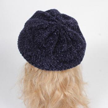 Elegant Chenille Beret for Ladies