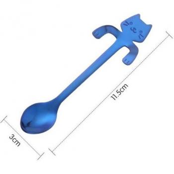 304 Stainless Steel Cat Spoon for Coffee and Tea