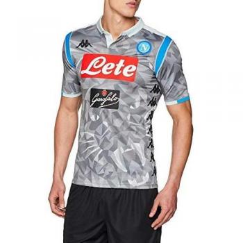 Serie C Napoli Maglia Terza 2018/19 Uomo L Grigio