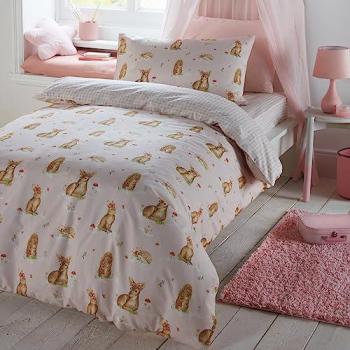 'Woodland Friends' Easy Care Duvet Cover Set