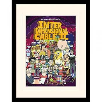 Rick e Morty Poster Incorniciato 30x40 cm