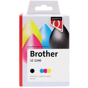 Cartouche alternative Quantore pour Brother LC-1240 noir et couleurs
