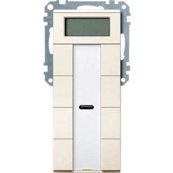 MEG6214‑0444 Vierfach-Regler-Taster (Raumtemperatur) – Weiß, System M