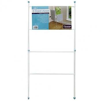 JVL Caravan Folding Clothes Airer Laundry Dryer