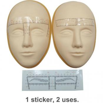 Kit Permanente Maquillaje: Plantillas 25 Uds