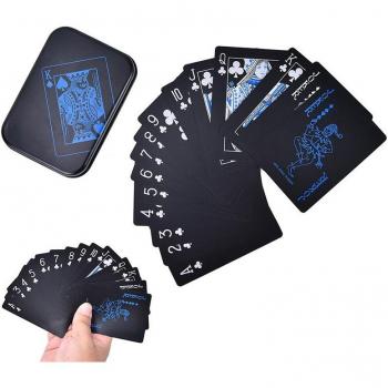 Black PVC Playing Cards