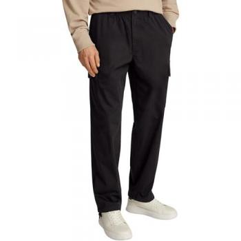 Calvin Klein Straight Fit Cargohose in Schwarz