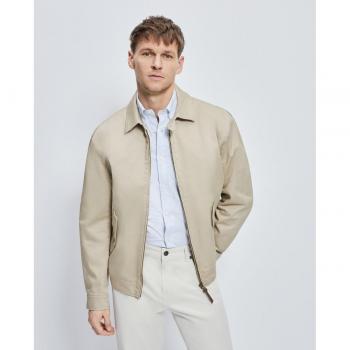 Emidio Tucci Cazadora Harrington masculina con algodón BCI