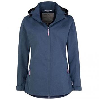 Damen-Outdoor Jacke Hannah Blue Wave, wasserdicht und atmungsaktiv