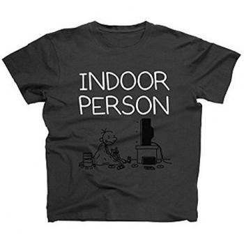 Herren‑T-Shirt Greg – Indoor‑Grau/Grün Edition
