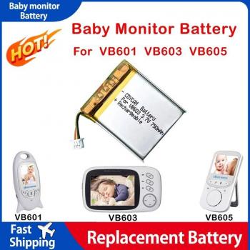 VB605 Polímero de Litio 750mAh para Monitores de Bebé – Batería Reemplazo