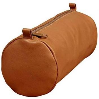Clairefontaine Age Bag Leather Large Round Pencil Case