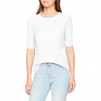 PIECES Pcmarla Top 2/4, Camiseta Mujer, Color Blanco