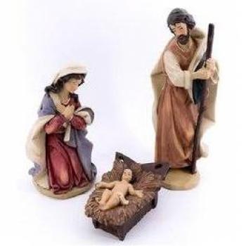Conjunto de Nacimiento Belén 3 piezas para decoración navideña