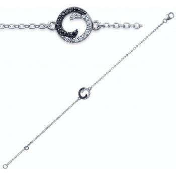 Elegant Scarlett Silver Bracelet