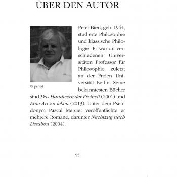 Peter Bieri Wie Wäre Es, Gebildet Zu Sein?
