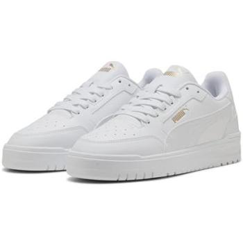 Puma Shuffle Downtown Gold & Weiß 37,5 – Unisex Sneaker
