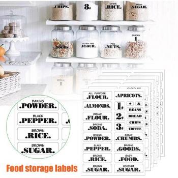 Pantry Organization Labels