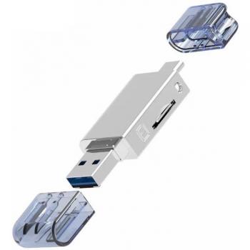 2in1 Type C Micro SD Card Reader