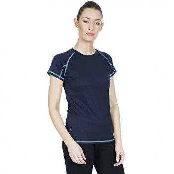 Trespass Women’s Active T-Shirt, Viktoria, Black