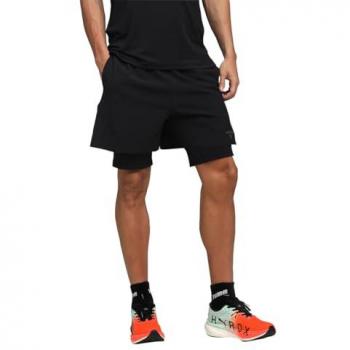 PUMA Pantaloni Sportivi “Puma x Hyrox” Nero/Bianco
