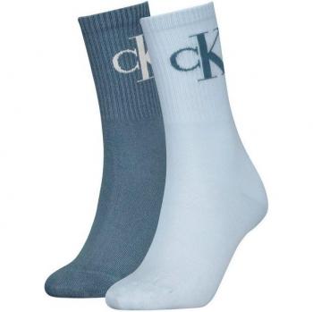 Calvin Klein Jeans Damenstrümpfe »CKJ MONOGRAM 2er Set«