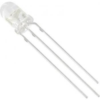 Diodo LED 5 mm 1250 mcd (rosso) / 1600 mcd (blu) HuiYuan 5019R1B2C-DSA