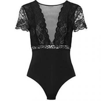 Pieces Body Sicca 17095132 Schwarz Slim Fit L Damen
