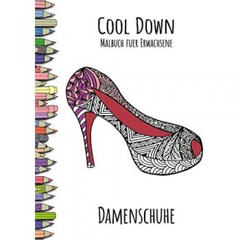 Stilvolle Entspannung: Malbuch für Damenschuhe