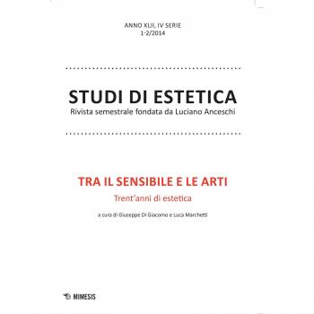 Tra il sensibile e le arti. Trent'anni di estetica. Studi di estetica