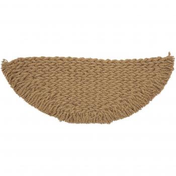 Paillasson Demi-Lune Fibres Torsadées Beige 120x40 – Bloomingville