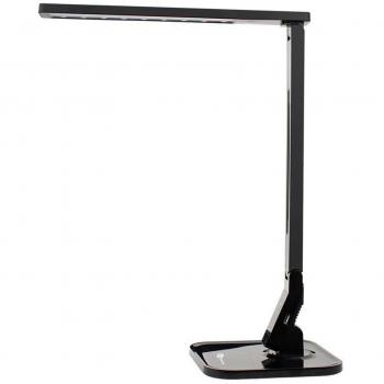 TaoTronics 14 W Schreibtisch-LED – 4 Dimmbare Modi + USB‑Ladeanschluss – Dunkel­schwarz