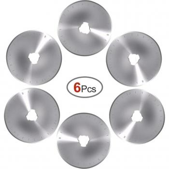 Lot de 10 Lames Rotatives Haute Précision – Couture Circulaire & Patchwork