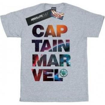 T-shirt Marvel Boys Capitan Marvel Universo
