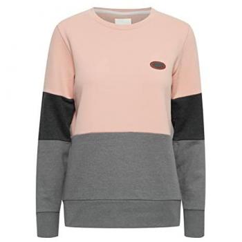 OXMO Sweatshirt OXTrine im modernen Colorblock-Stil